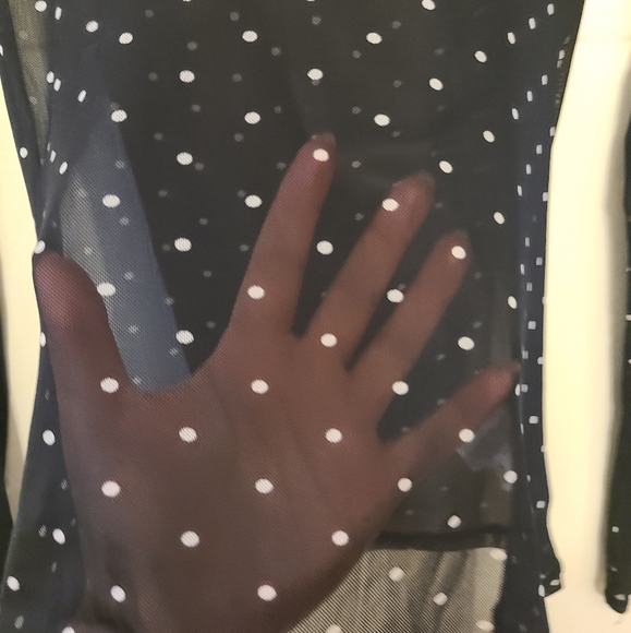 Polka Dot Turtleneck - Rachel Roy - Size L - Picture 4 of 5